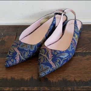 J Crew Flats Botanical Cheetah AB524